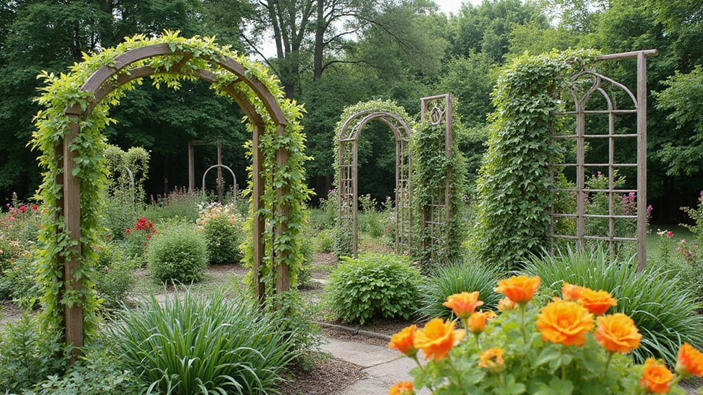 30 Free-Standing Trellis Ideas That Make a Statement