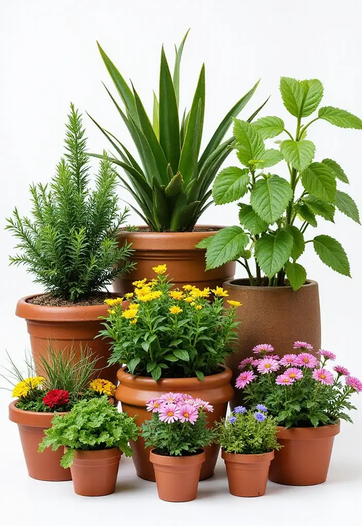 30 Front Porch Planter Ideas to Boost Your Curb Appeal 34 30 Front Porch Planter Ideas to Boost Your Curb Appeal - 6. Grouping Planters