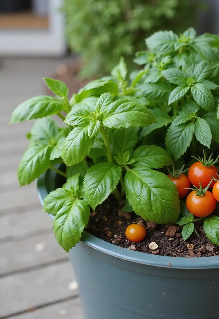 30 Front Porch Planter Ideas to Boost Your Curb Appeal 48 30 Front Porch Planter Ideas to Boost Your Curb Appeal - 8. Edible Planters