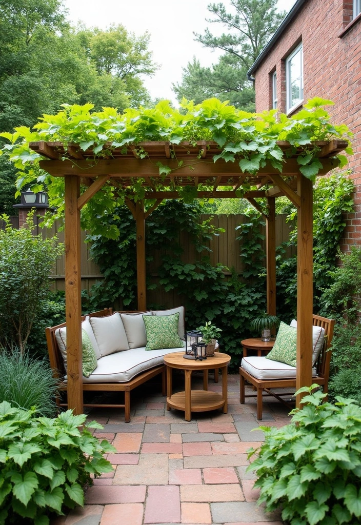 30 Grapes Trellis Ideas for a Flourishing Backyard Vineyard - 27. Multifunctional Trellis