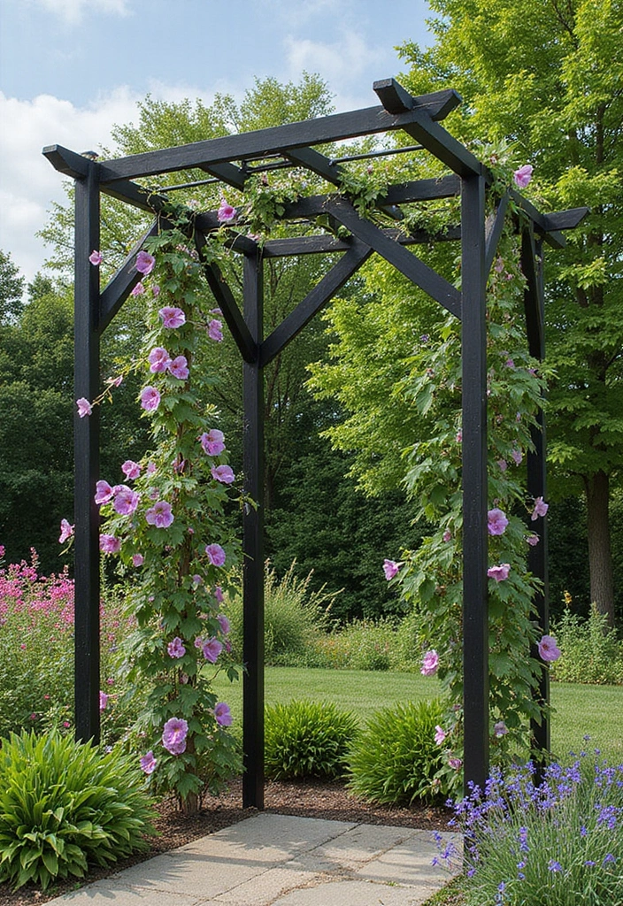 30 Lattice Trellis Ideas That Combine Beauty and Function - 26. Geometric Trellis