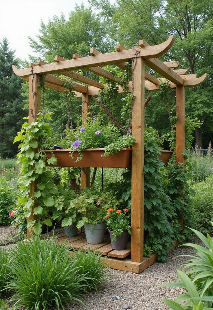 30 Lattice Trellis Ideas That Combine Beauty and Function - 27. Adaptable Cube Trellis