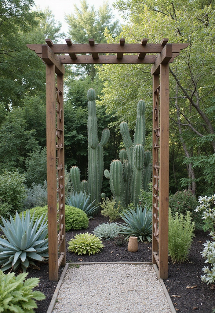 30 Lattice Trellis Ideas That Combine Beauty and Function - 8. Minimalist Trellis