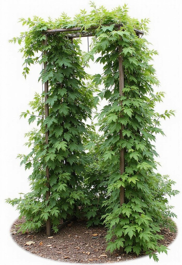 30 Outdoor Trellis Ideas That Transform Your Yard - 21. Portable Trellis