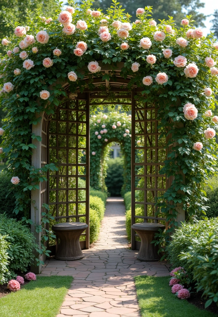 30 Outdoor Trellis Ideas That Transform Your Yard - 5. Lattice Trellis