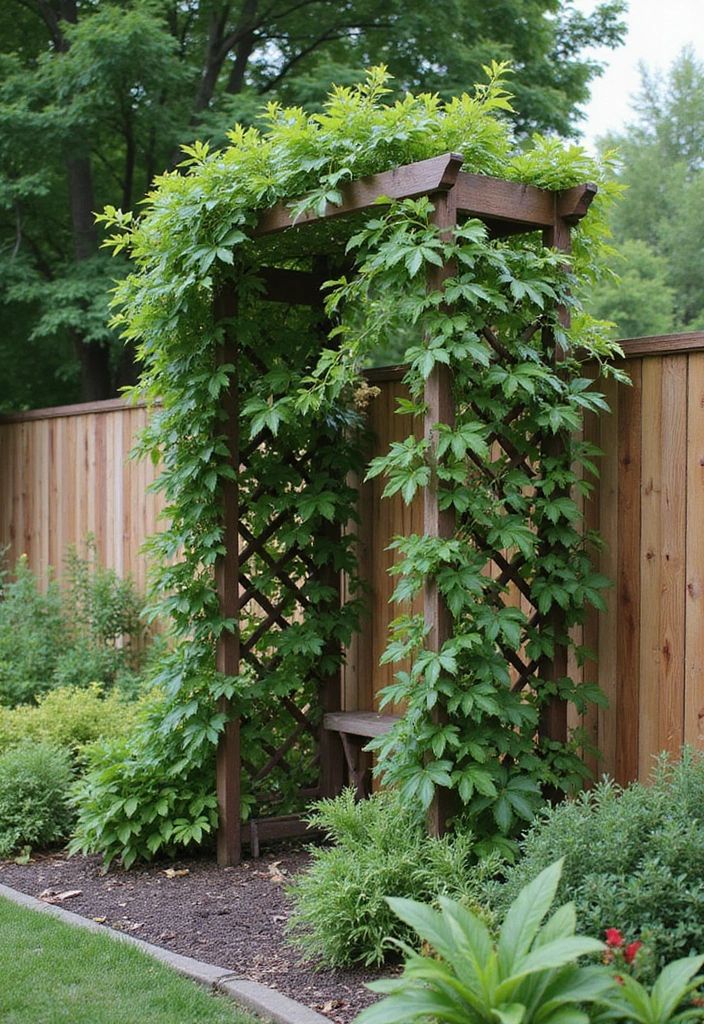 30 Outdoor Trellis Ideas That Transform Your Yard - 7. Garden Fence Trellis