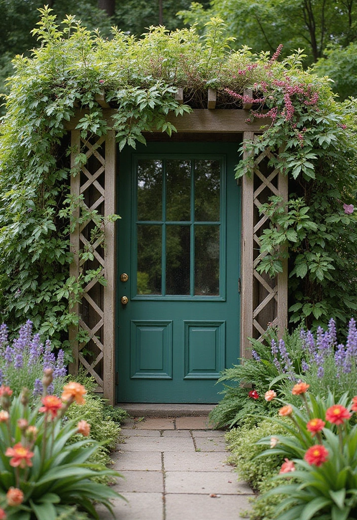 30 Outdoor Trellis Ideas That Transform Your Yard - 8. Artistic Trellis Designs