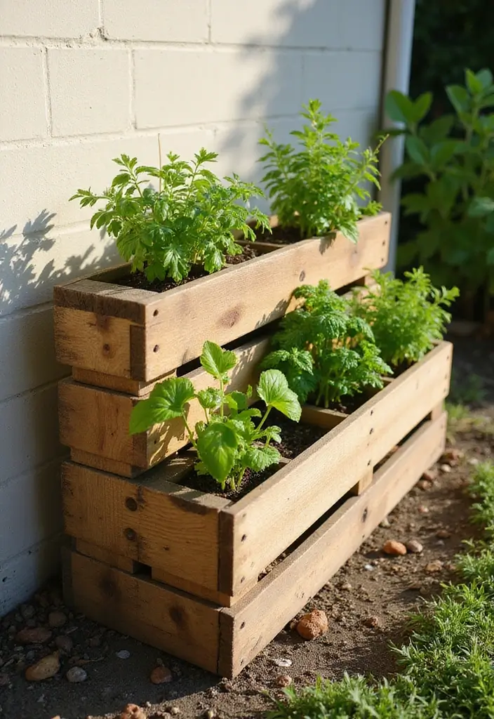 30 Pallet Planter Ideas You Can DIY on a Budget - 1. Simple Vertical Pallet Planter