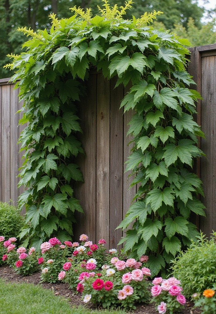 30 Passion Fruit Trellis Ideas for Tropical Garden Vibes 58 30 Passion Fruit Trellis Ideas for Tropical Garden Vibes - 10. Decorative Garden Fencing