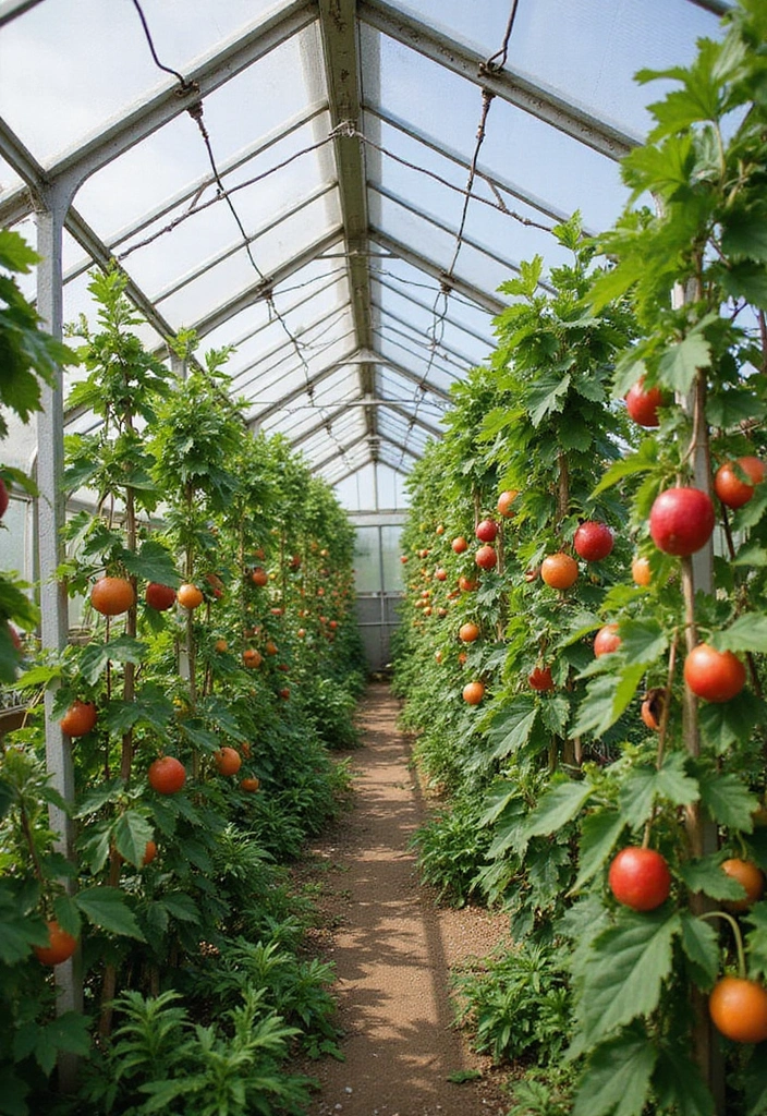 30 Passion Fruit Trellis Ideas for Tropical Garden Vibes 65 30 Passion Fruit Trellis Ideas for Tropical Garden Vibes - 11. Greenhouse Trellis