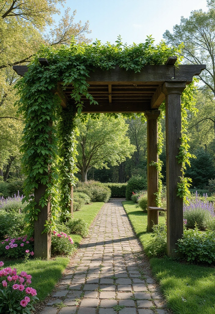 30 Pergola Trellis Ideas That Blend Shade and Style 71 30 Pergola Trellis Ideas That Blend Shade and Style - 11. Pergola with a Green Roof