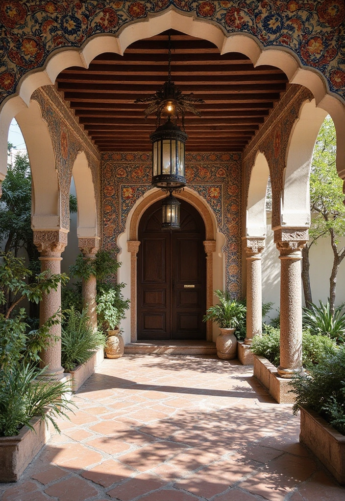 30 Pergola Trellis Ideas That Blend Shade and Style 148 30 Pergola Trellis Ideas That Blend Shade and Style - 22. Pergola with a Moroccan Style