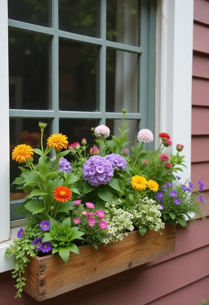30 Planter Ideas to Elevate Your Outdoor and Indoor Spaces - 18. Window Boxes