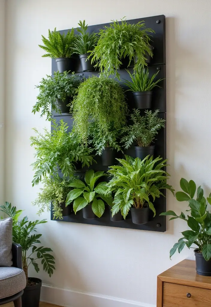 30 Planter Ideas to Elevate Your Outdoor and Indoor Spaces - 29. Indoor Vertical Planters
