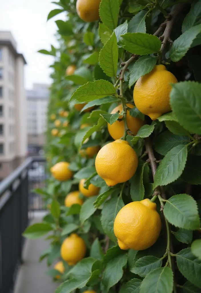 30 Pot Trellis Ideas Perfect for Small Gardens or Balconies - 30. Meyer Lemon Trellis