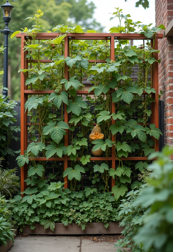 30 Pumpkin Trellis Ideas to Save Space and Grow Big 136 30 Pumpkin Trellis Ideas to Save Space and Grow Big - 22. Modular Trellis System