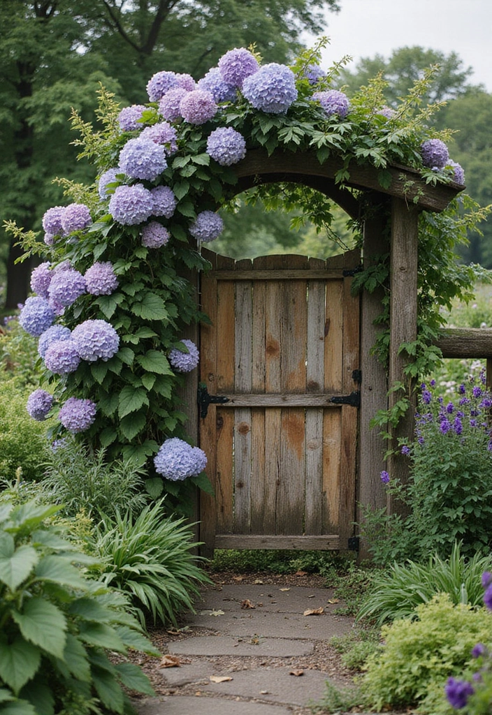 30 Rustic Trellis Ideas with Country Garden Charm - 11. Rustic Fence Trellis