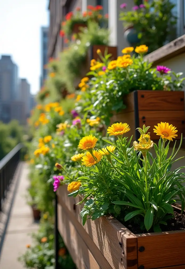 30 Stacking Planter Ideas to Save Space and Style Up - 1. Tiered Wooden Planter