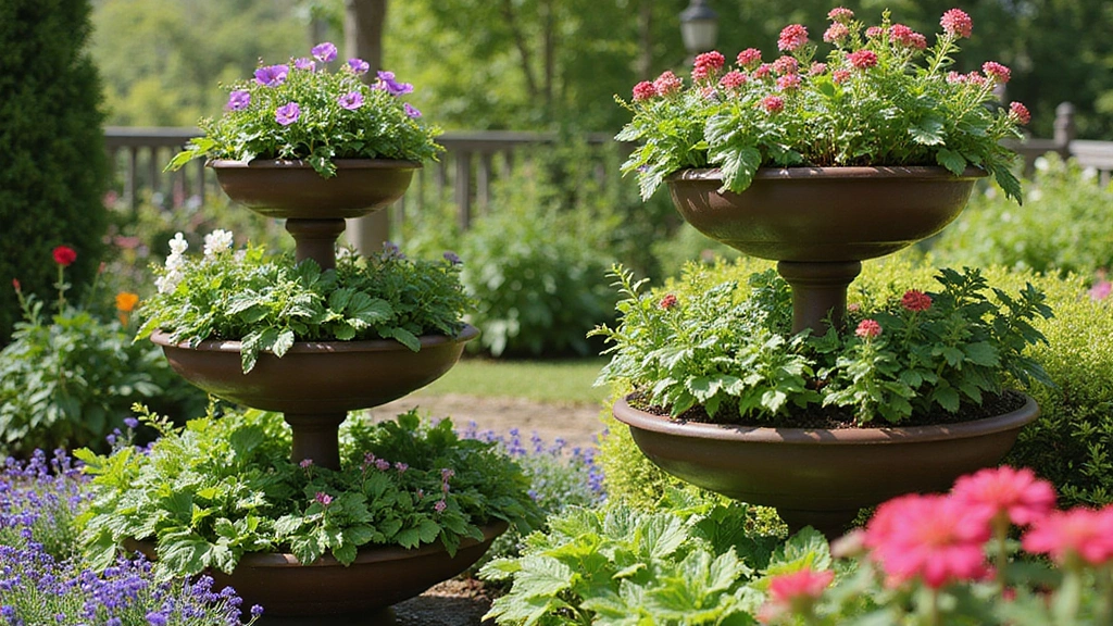 30 Three-Tiered Planter Ideas That Add Height and Beauty