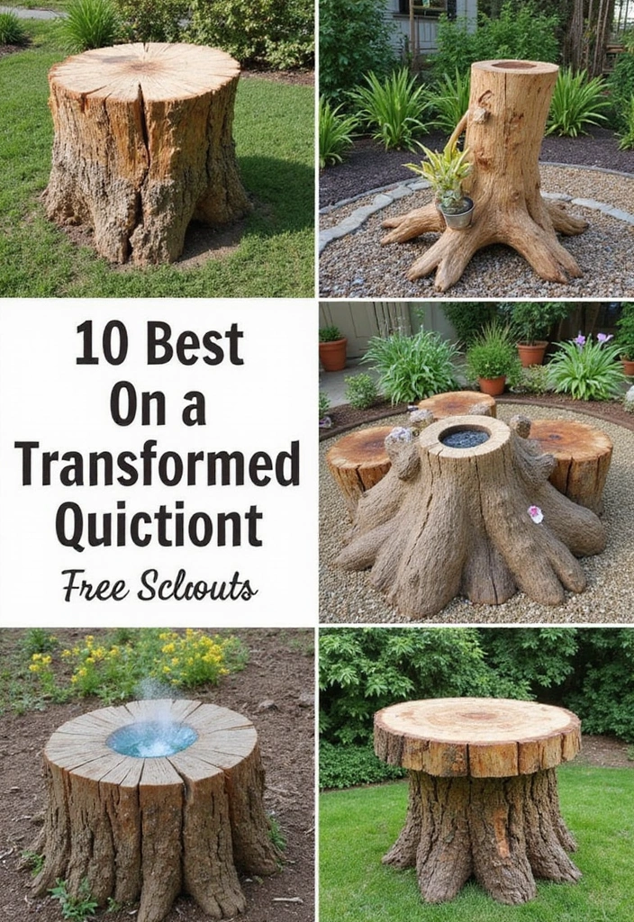 30 Tree Stump Planter Ideas That Turn Old Wood into Art - Conclusion