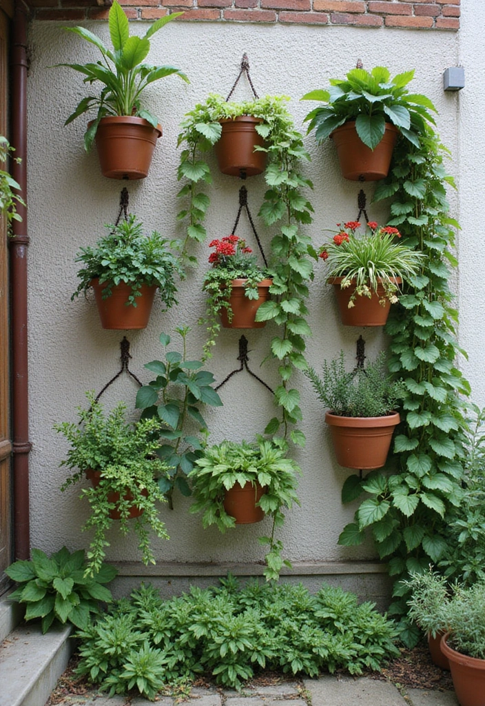 30 Veggie Garden Trellis Ideas That Boost Your Harvest - 11. Vertical Garden Wall