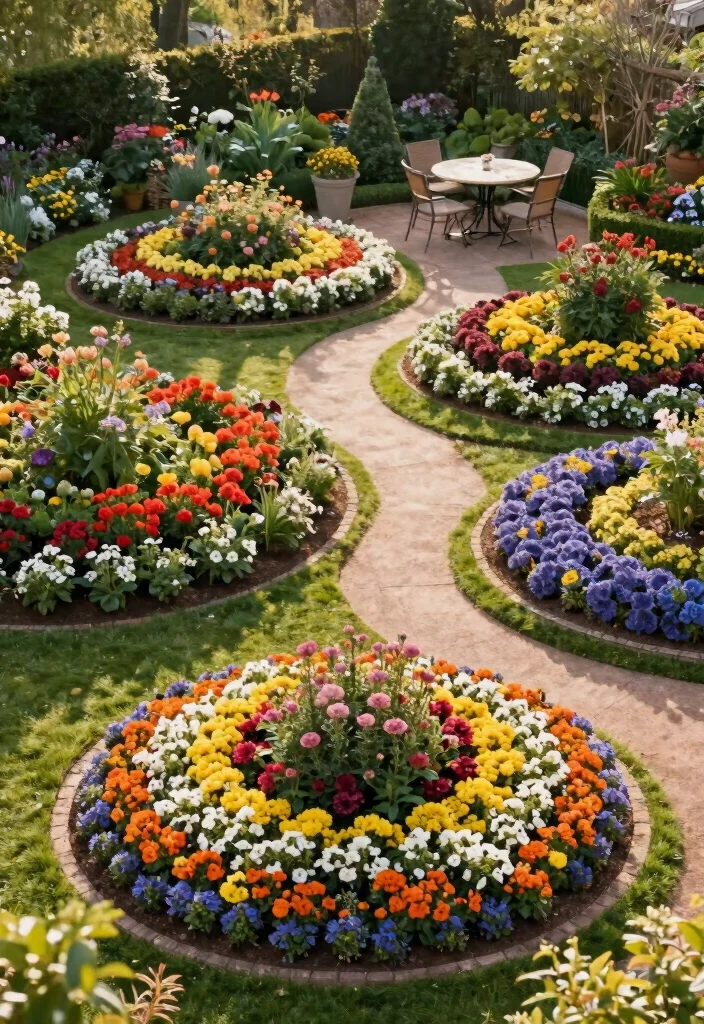 10 Circular Flower Bed Ideas for Eye Catching Symmetrical Garden Design - Conclusion 1
