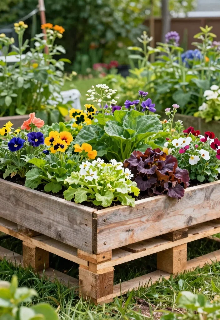 10 Pallet Landscaping Ideas for Creative Budget Friendly DIY Gardens - 4. Pallet Planter Boxes 1