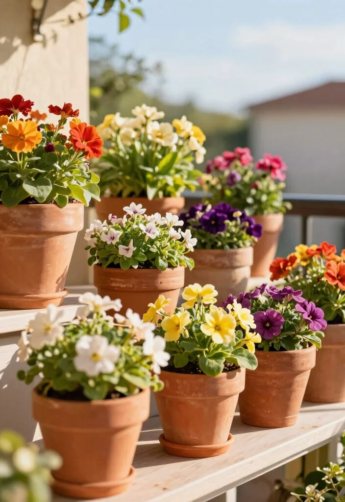 10 Small Flower Bed Ideas Simple, Easy, and Beginner Friendly 1 10 Small Flower Bed Ideas Simple, Easy, and Beginner Friendly - 1. Cheerful Container Gardens 1