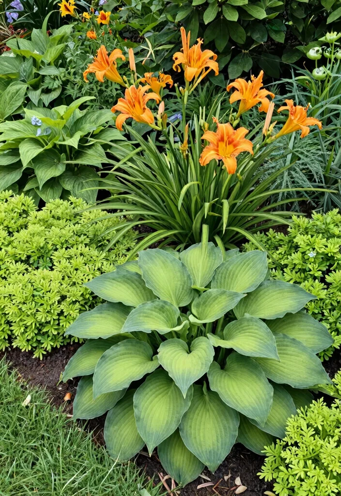 10 Small Flower Bed Ideas Simple, Easy, and Beginner Friendly 10 10 Small Flower Bed Ideas Simple, Easy, and Beginner Friendly - 10. Low-Maintenance Perennials 1