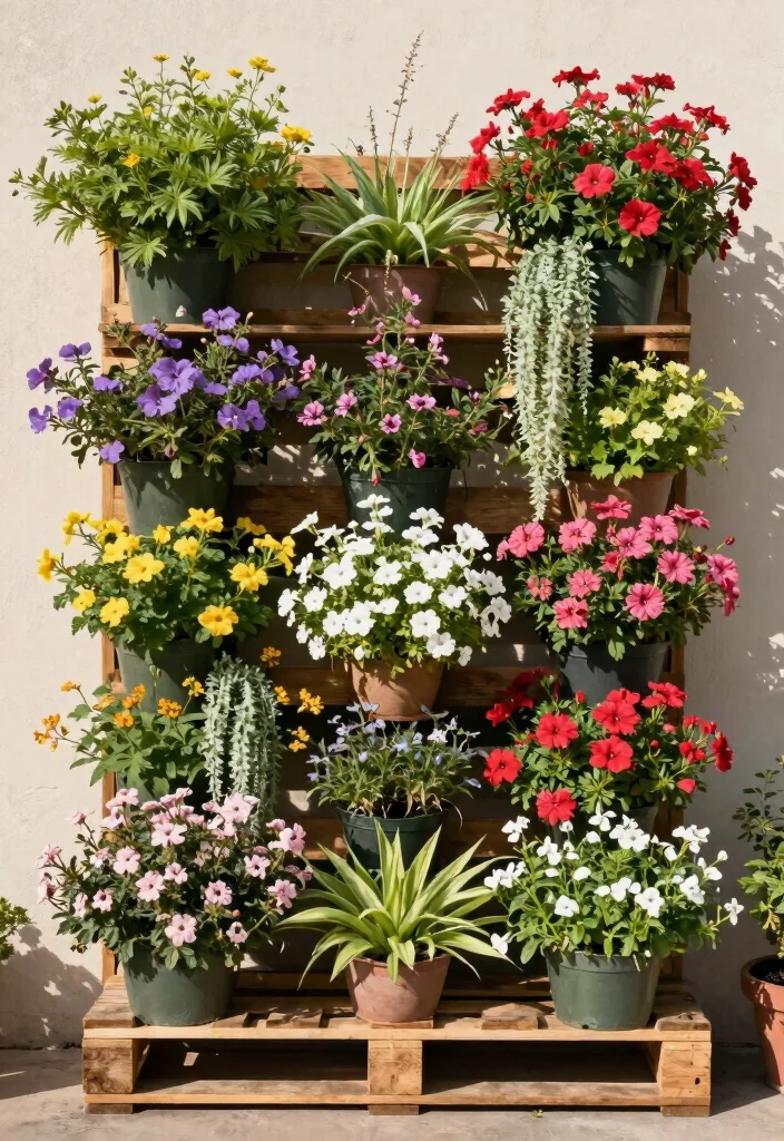 10 Small Flower Bed Ideas Simple, Easy, and Beginner Friendly 2 10 Small Flower Bed Ideas Simple, Easy, and Beginner Friendly - 2. Vertical Gardens for Small Spaces 1