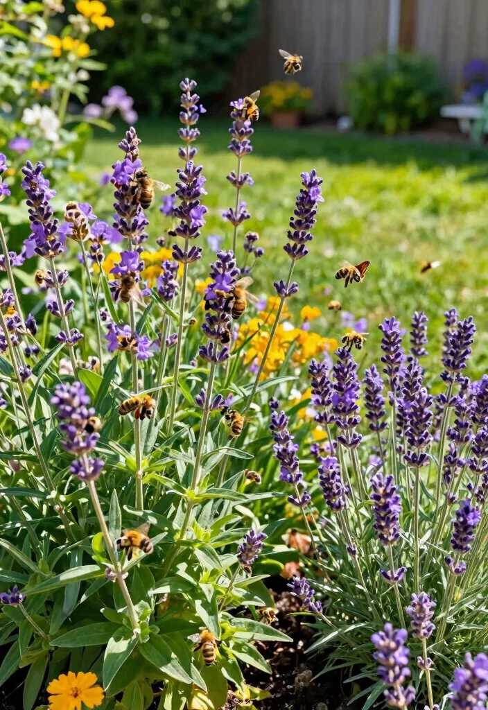 10 Small Flower Bed Ideas in Front of House for Instant Curb Appeal 7 10 Small Flower Bed Ideas in Front of House for Instant Curb Appeal - 7. Pollinator-Friendly Beds 1