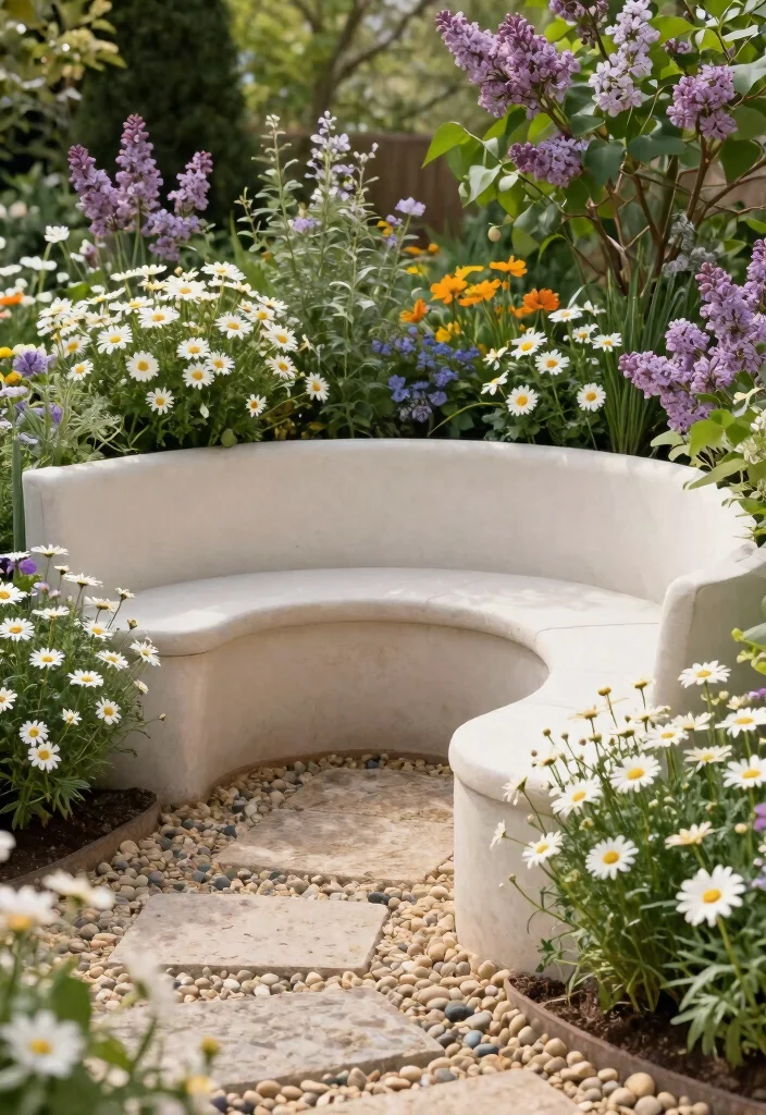 12 Above Ground Flower Bed Ideas for Easy Access and Modern Garden Design 12 12 Above Ground Flower Bed Ideas for Easy Access and Modern Garden Design - 12. Multi-Functional Flower Beds 1