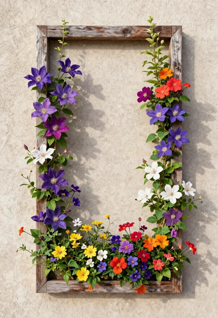 12 Above Ground Flower Bed Ideas for Easy Access and Modern Garden Design 4 12 Above Ground Flower Bed Ideas for Easy Access and Modern Garden Design - 4. Vertical Garden Frames 1