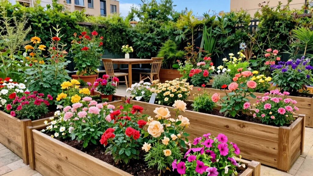 12 Above Ground Flower Bed Ideas for Easy Access and Modern Garden Design