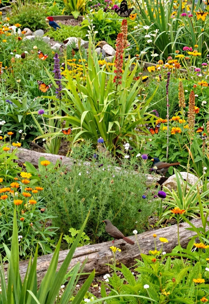 12 Berm Landscaping Ideas for Privacy, Drainage, and Visual Interest 11 12 Berm Landscaping Ideas for Privacy, Drainage, and Visual Interest - 11. Wildlife-Friendly Berm 1