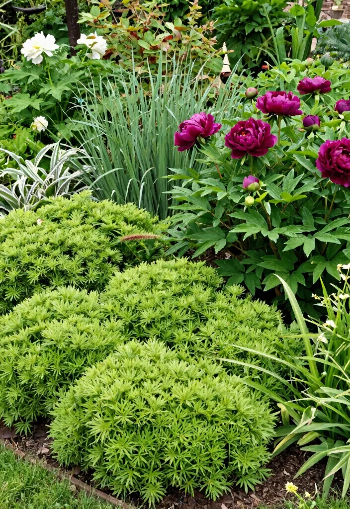 12 Border Flower Bed Ideas for Clean Colorful and Well Defined Gardens - 6. Textured Layering 1