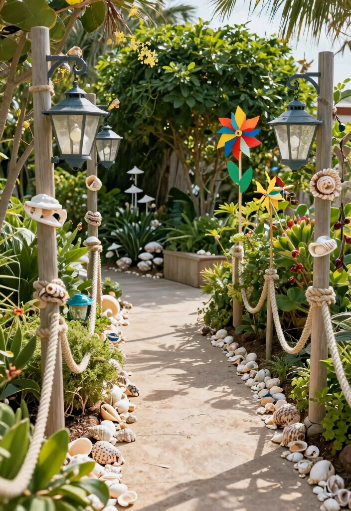 12 Coastal Landscaping Ideas for Breezy Salt Tolerant Outdoor Style 12 12 Coastal Landscaping Ideas for Breezy Salt Tolerant Outdoor Style - 12. Choose Coastal Decor Accents 1