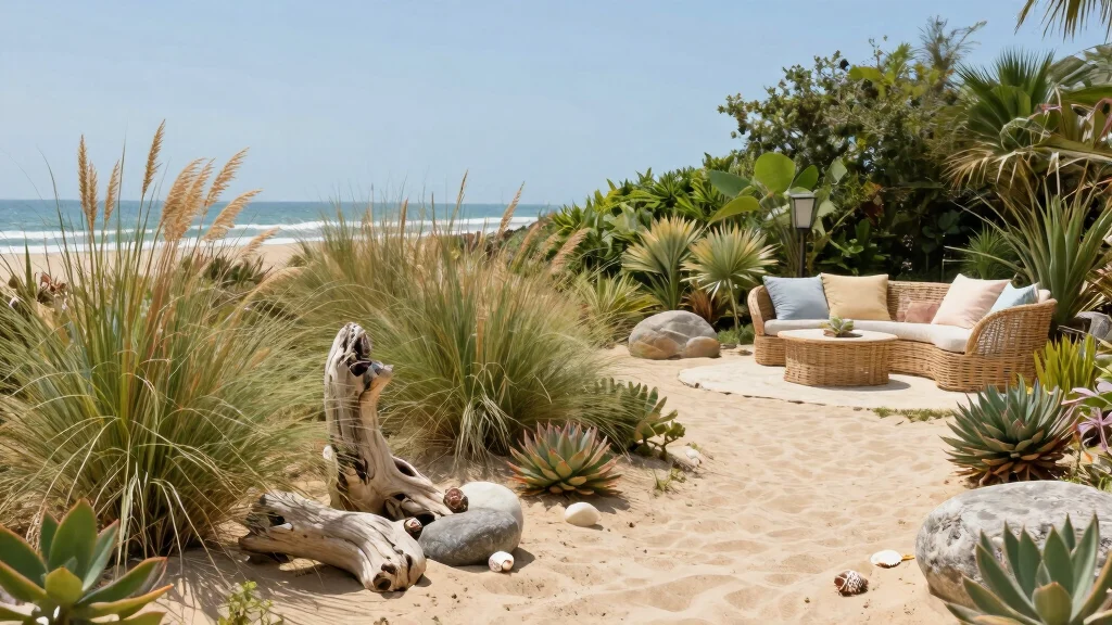 12 Coastal Landscaping Ideas for Breezy Salt Tolerant Outdoor Style