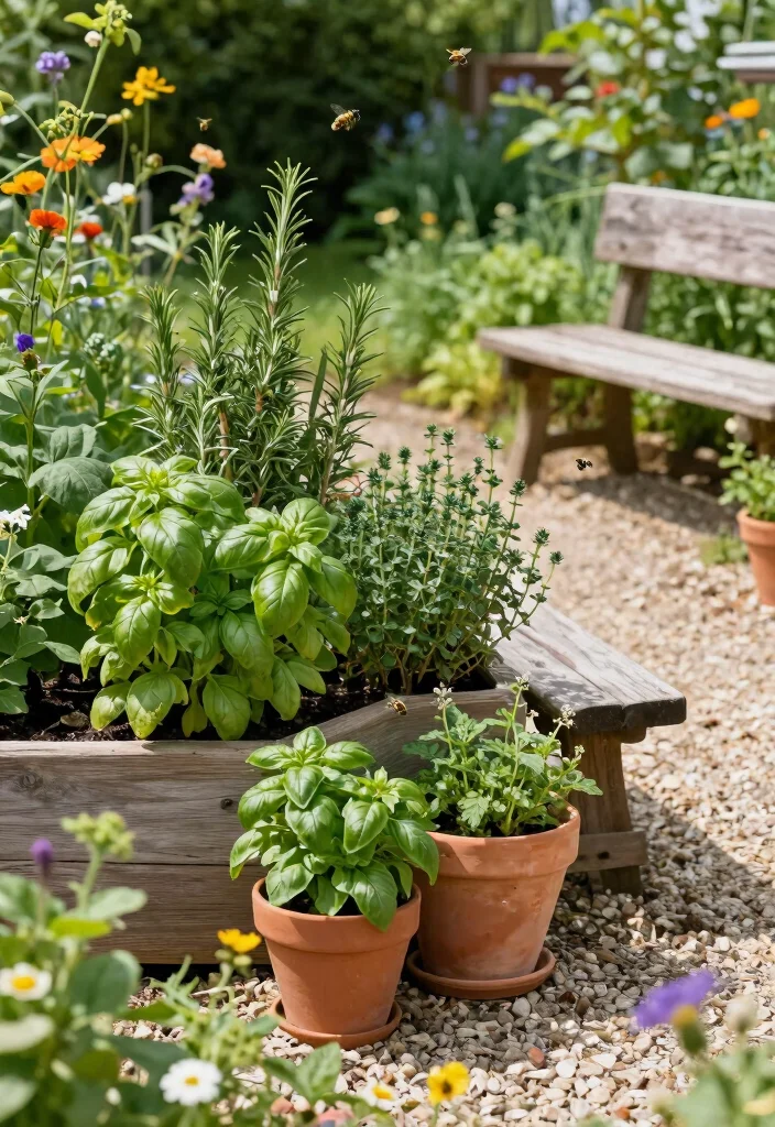 12 Country Farmhouse Landscaping Ideas for Rustic Charm and Curb Appeal 1 12 Country Farmhouse Landscaping Ideas for Rustic Charm and Curb Appeal - 1. Create an Herb Garden Delight 1