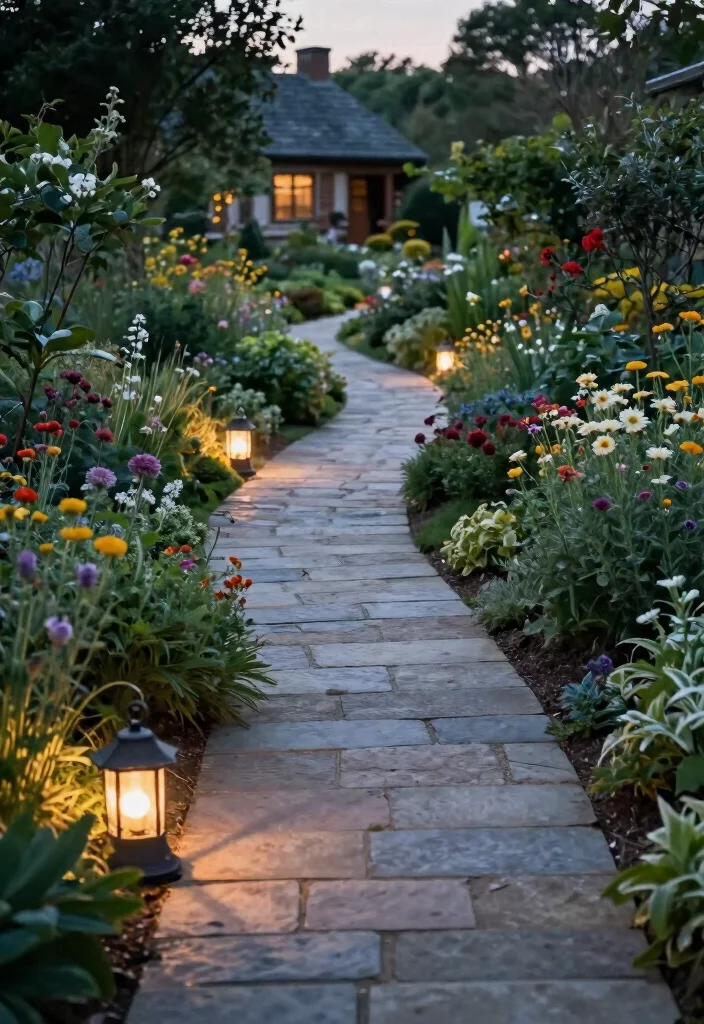 12 Country Farmhouse Landscaping Ideas for Rustic Charm and Curb Appeal 3 12 Country Farmhouse Landscaping Ideas for Rustic Charm and Curb Appeal - 3. Build a Charming Pathway 1