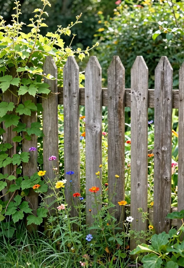 12 Country Farmhouse Landscaping Ideas for Rustic Charm and Curb Appeal 4 12 Country Farmhouse Landscaping Ideas for Rustic Charm and Curb Appeal - 4. Embrace Natural Fencing 1