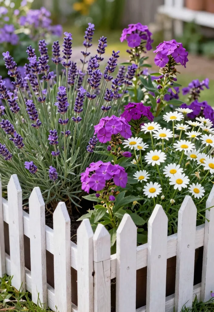 12 Front Flower Bed Ideas Full Sun for Bright Colorful Plant Displays 7 12 Front Flower Bed Ideas Full Sun for Bright Colorful Plant Displays - 7. Rustic Cottage Charm 1