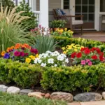 12 Front Garden Bed Ideas for Polished Neat and Inviting Entryways