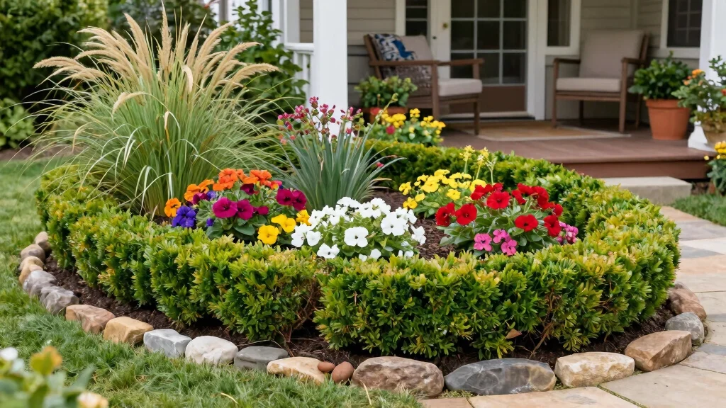 12 Front Garden Bed Ideas for Polished Neat and Inviting Entryways