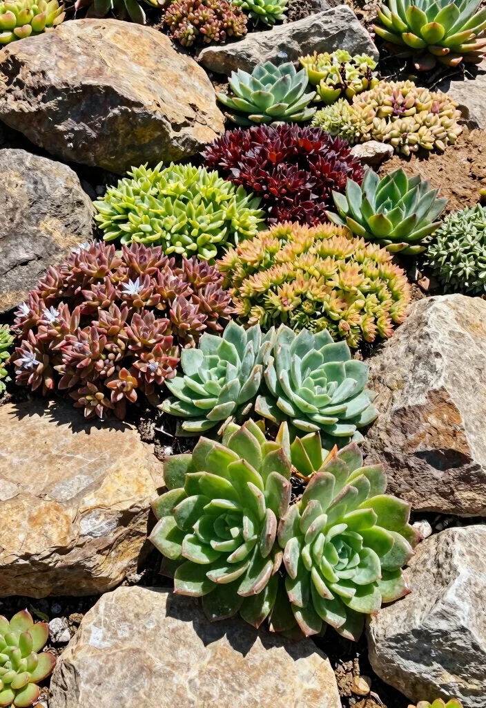 12 Full Sun Landscaping Ideas for Heat Tolerant Colorful Plantings 38 12 Full Sun Landscaping Ideas for Heat Tolerant Colorful Plantings - 8. Tough and Trendy Sedum 1