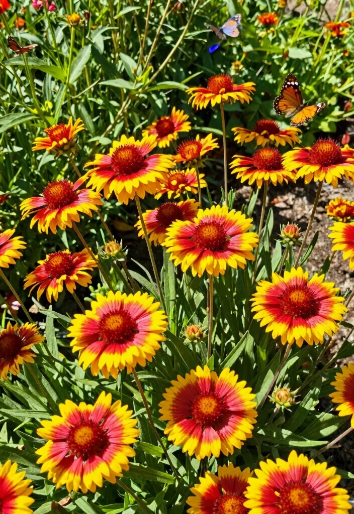 12 Full Sun Landscaping Ideas for Heat Tolerant Colorful Plantings 39 12 Full Sun Landscaping Ideas for Heat Tolerant Colorful Plantings - 9. Colorful Gaillardia 1