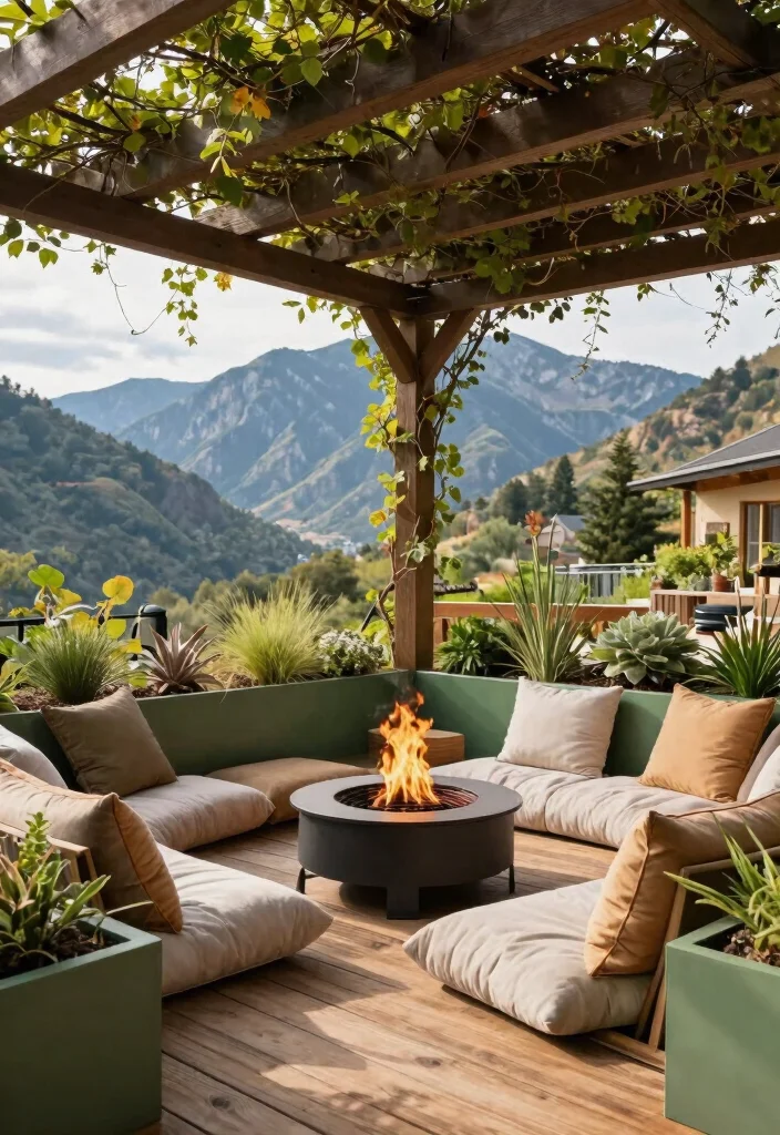 12 Mountain Landscaping Ideas for Natural Textures and Native Beauty - 5. Outdoor Living Spaces 1