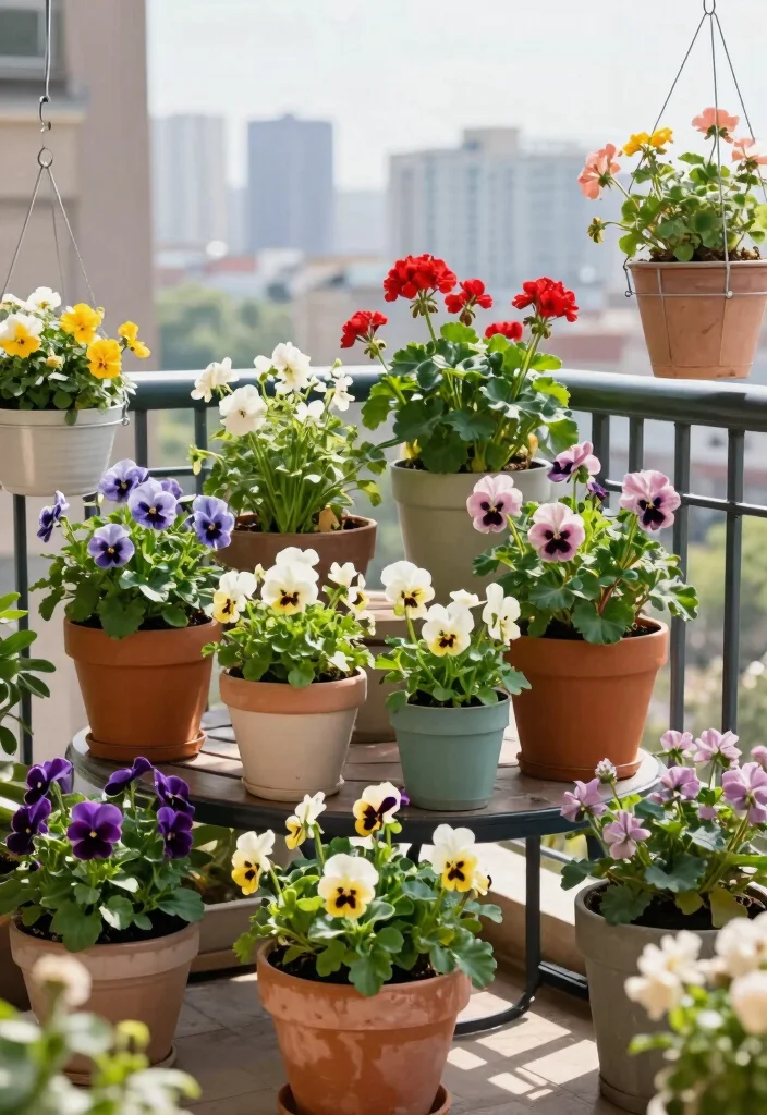 12 Narrow Flower Bed Ideas for Tight Spaces and Clean Borders - 3. Container Gardens 1