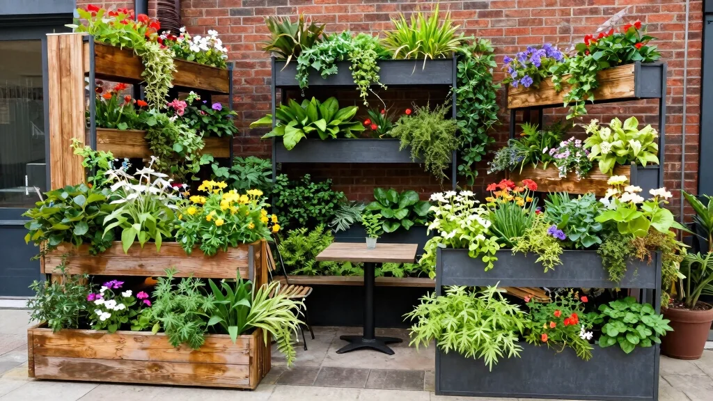 12 Planter Landscaping Ideas for Flexible Colorful and Space Saving Design