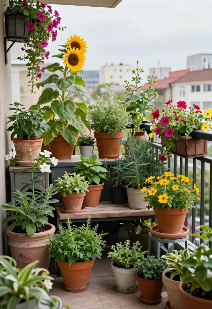 12 Privacy Landscaping Ideas for Screening Shade and Peaceful Spaces 5 12 Privacy Landscaping Ideas for Screening Shade and Peaceful Spaces - 5. Container Gardens 1